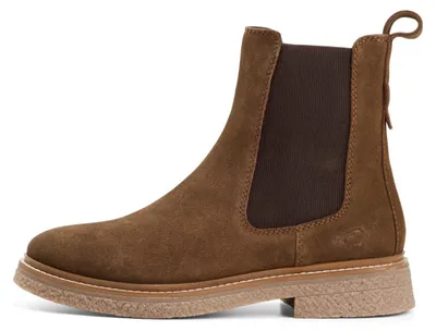 Productafbeelding van Camel active dames Chelsea boots van suède, bruin, dameskleding, maat 38