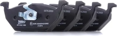 Produktbild von VALEO 301332 Bremsbeläge Satz Vorne für VW Golf IV Schrägheck (1J1) POLO (9N) Polo Schrägheck (6R1, 6C1) up! Schrägheck (121, 122, BL1, BL2) für AUDI