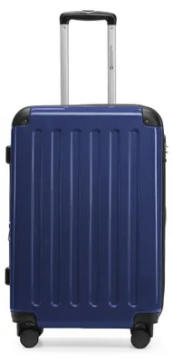 Produktbild von HAUPTSTADTKOFFER - Alex - Koffer-Set 3-teilig, Rollkoffer Trolleys 4 Rollen mit Erweiterung, Handgepäck und Check-In Gepäck für jede Reiseart, TSA,Dunkelblau