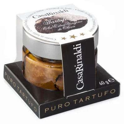 Image de Casa Rinaldi Carpaccio de truffes noires à l'huile d'olive en bocal 60g