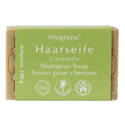 Produktbild von FINigrana® Aleppo Haarseife Citronella Bio 100g