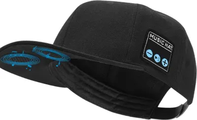 Image de Chapeau avec haut-parleur Bluetooth 5.0 sans fil Smart Baseball pour hommes femmes Outdoor Sport Fitness