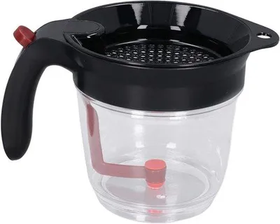 Produktbild von Fettabscheider Sieb 1000ml mit Bodenentleerung für mageres Fett