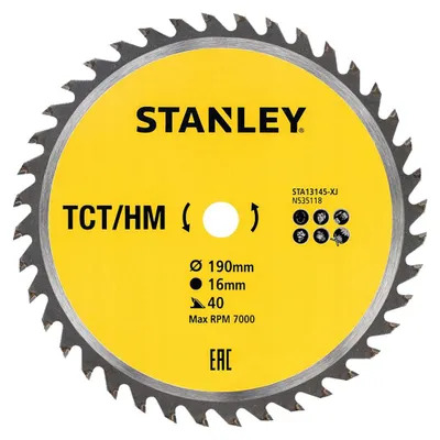 Zdjęcie produktu dla Tct/hm Piła tarczowa z węglika spiekanego 190*16mm 40 zębów