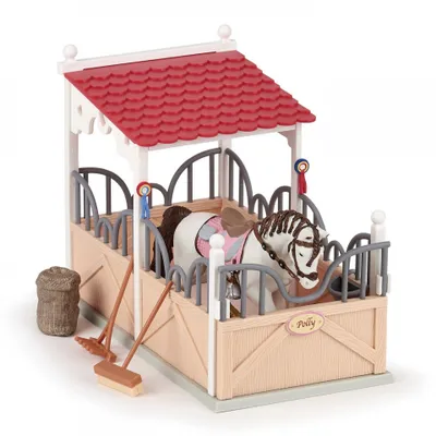 Produktbild von Papo Horses Paardenstal met Accessoires 60117