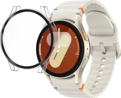 Immagine prodotto di Custodia per Samsung Galaxy Watch 7 40 mm - Pellicola protettiva rigida trasparente Phonillico