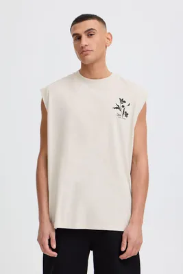 Produktbild von !Solid SDAmon Herren Tank Top Shirt 100% Baumwolle Oversize Fit