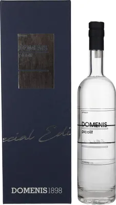 Produktbild von Domenis 1898 PICOLIT Grappa 45% Vol. 0,7l in Geschenkbox
