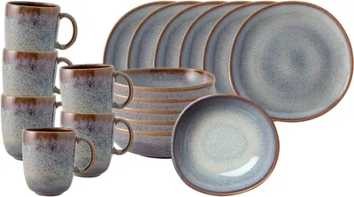 Produktbild von like. by Villeroy & Boch Lave beige Frühstücks-Set 18-teilig
