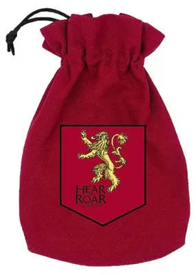 Produktbild von Q Workshop Lannister Juego De Tronos Würfelbeutel Rot  Kinder Rot One Size