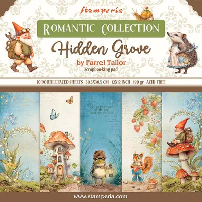 Produktbild von Scrapbook-Block "Hidden Grove"