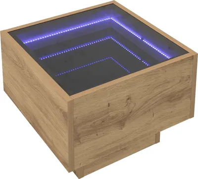 Immagine prodotto di vidaXL Tavolino in rovere artigianale 40 x 40 x 30 cm Materiale a base di legno