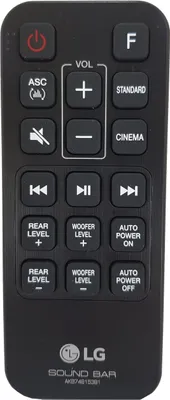 Produktbild von Originale LG Soundbar Fernbedienung AKB74815391