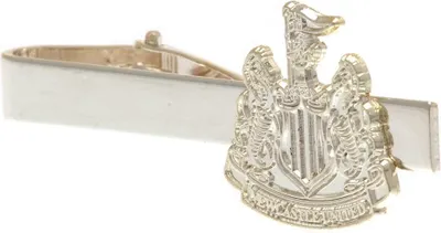 Produktbild von Newcastle United FC - Krawattenklammer, Silberfarben TA13469 (50 mm x 12 mm) (Silber)