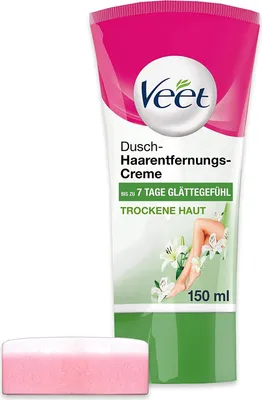 Immagine prodotto di Veet Crema depilatoria da doccia pelle secca 150ml