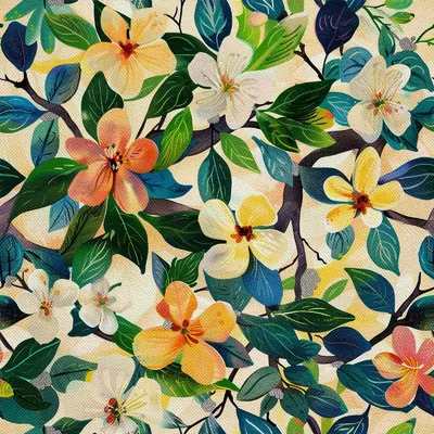 Produktbild von OUTDOOR DEKOSTOFFE OXFORD - Motiv Frühling I DX7619