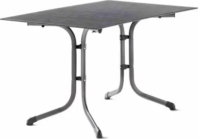 Produktbild von SIEGER 5160-30 Kl.-Tis.Po.120x80 Polytec,e-grau/Sch.antr.
