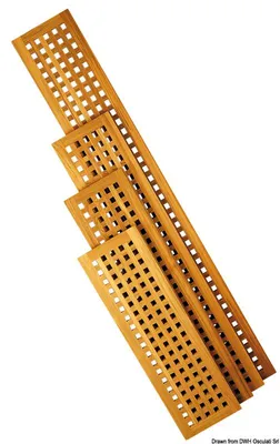 Immagine prodotto di Piastra grigliataTeak 1250x300 mm , 1 pezzo