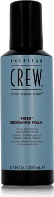 Produktbild von American Crew Fiber Grooming Foam, Haarschaum, Männer, 200 ml, Alle Haare, Volumengebend, Alle Farben