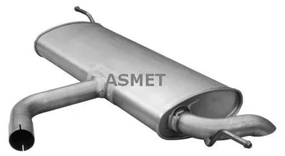 Produktbild von ASMET 03.118 Endschalldämpfer für VW TOURAN (1T1, 1T2) Auspuff