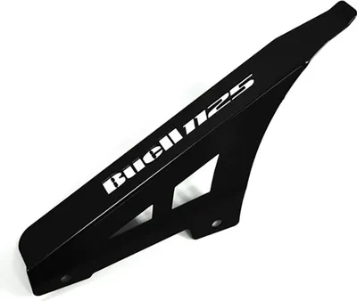 Obrázek produktu pro Ochranný kryt řetězu kompatibilní s Buell 1125 CR BJ 2009-10 Logo černé