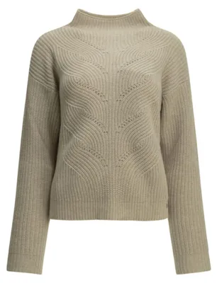 Produktbild von HERNO Damen Strickpullover, Beige - Größe XS