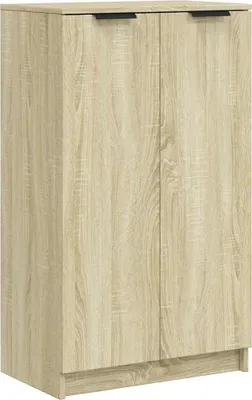 Immagine prodotto di Scarpiera in rovere Sonoma 59x35x100 cm Materiale in legno