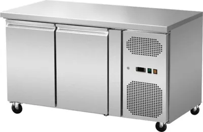 Immagine prodotto di Congelatore a banco ventilato Skyrainbow con 2 porte, da -18° a -22°C, 1360 x 700 x 860 mm