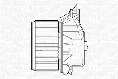 Produktbild von MAGNETI MARELLI 069412529010 Innenraumgebläse