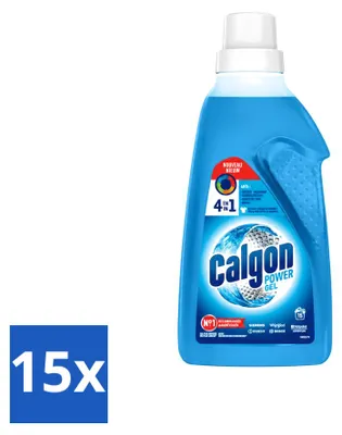 Produktbild von 15 x Calgon 3-in-1 ActiClean Gel Wasmaschinenreiniger - 750 ml - Vorteilspackung - 15 Stücke