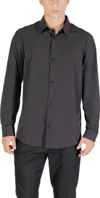 Produktbild von Armani Exchange Herren Hemd Schwarz 489762 : Größe - M Größe: M