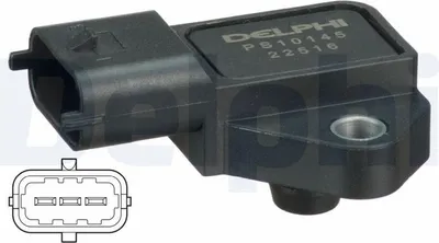 Obrázek produktu pro Snímač tlaku přeplňování DELPHI PS10145