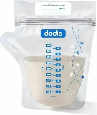 Obrázok produktu pre Vrecko na materské mlieko Dodie (20 kusov)