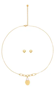 Image de Ennia, ensemble de bijoux pour femmes - or, taille unique