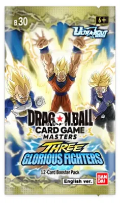 Produktbild von Dragon Ball Super - B30 Three Glorius Fighters Einzelbooster (Englisch)