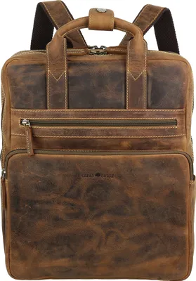 Produktbild von Greenburry Vintage Business Leder Rucksack Backpack Daypack 1567-25