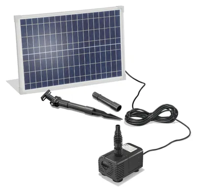 Produktbild von esotec Solar Bachlauf für Gartenteich Komplettset 25/1600 Solarbrunnen 101018