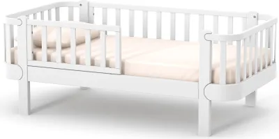 Image de Veres Monaco 160 Lit d'enfant en hêtre (160 x 80 cm) Blanc