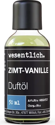 Produktbild von Zimt-Vanille 50ml von wesentlich.