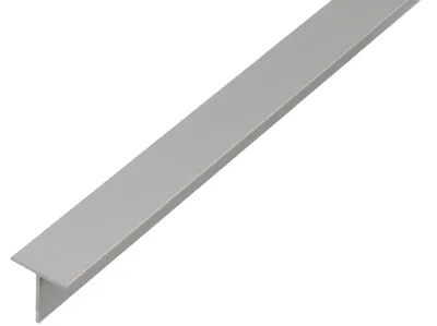 Obrázek produktu pro Alberts T-profil hliník, stříbrně eloxovaný 2000 x 35 x 35 mm