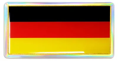 Immagine prodotto di 3D Adesivo Bandiera Germania