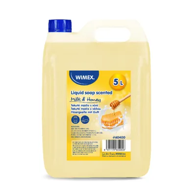 Produktbild von 5L Flüssigseife Milch & Honig - Hautpflege, milde Reinigung