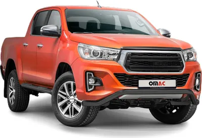 Obrázok produktu pre Ochranná lišta predného nárazníka pre Toyota Hilux 2017-2022 s ABE oceľou čierna