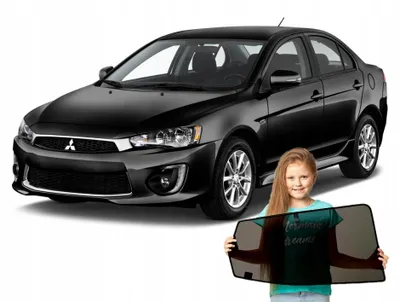 Produktbild von RayStop Sonnenschutzgitter Mitsubishi Lancer 8 Limousine Magnetisch