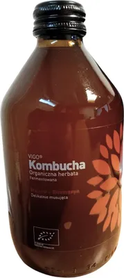 Image de Kombucha aux framboises et au romarin, biologique, 330 ml