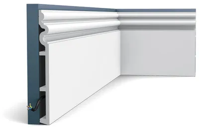 Image de Orac Decor SX193 LUXXUS AUTOIRE Plinthe Moulure décorative 2 m