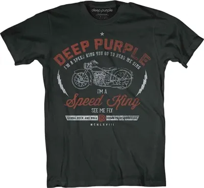 Image de Deep Purple Speed King Black M T-shirt