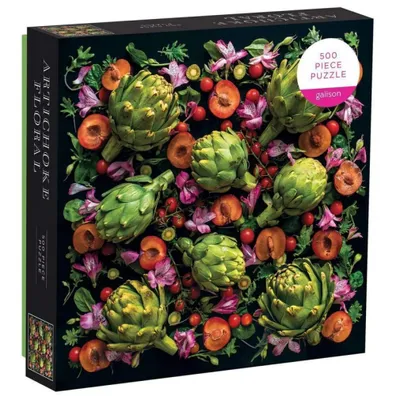 Obrázok produktu pre Galison Puzzle Artičokové kvety 500 dielikov