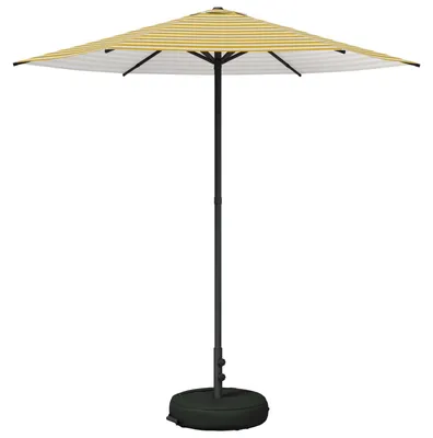 Obrázok produktu pre Záhradný slnečník vidaXL s podstavcom, 230 x 230 cm, polyester, pravouhlý