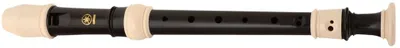 Produktbild von Yamaha YRS-302BIII, Barock, Sopran/Diskant, ABS, Schwarz, Elfenbein, 3-teilig